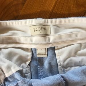 JCREW shorts light blue size 0